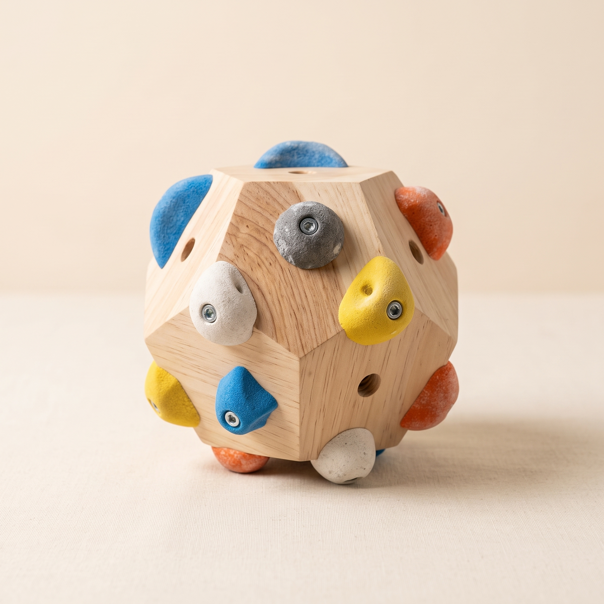 Boulder Block — Wooden Climbing Grip & Finger Trainer (Gift for Climbers)